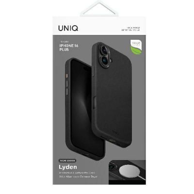 6. Uniq Lyden Magclick Charging Case for iPhone 16 Plus - Black