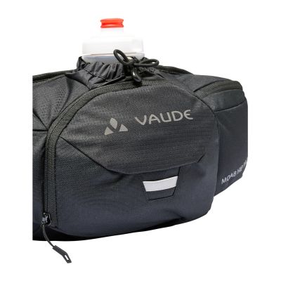 2. Vaude Moab Hip Pack 4 Bike Waist Bag – Black