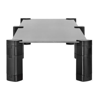 8. Maclean dual monitor stand, max. 20kg, tempered glass, (1029x285x127mm), MC-936