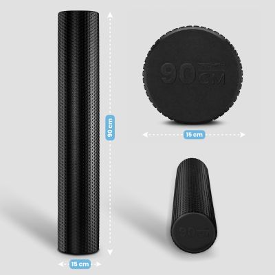 3. 90 cm Pilates Roller, Roller for Stretching Exercises Spokey LONGY