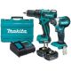 COMBO kit 18V 2x3.0Ah DLX2142S MAKITA
