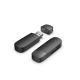 2-in-1 USB 3.0 A Vention Card Reader (SD+TF) Black Dual Drive Letter