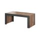 MILA coffee table 120x60x50 wotan oak + anthracite