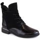 7. Filippo W PAW476 black patent leather insulated ankle boots