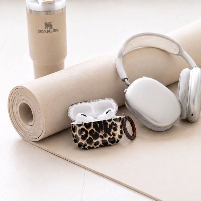 7. Tech-Protect Lamano case for AirPods Pro 3 - black and brown