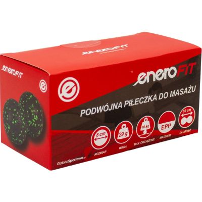 10. DOUBLE EPP MASSAGE BALL 8CM ENERO FIT