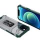 7. Crystal Ring Case Kickstand Tough Rugged Cover for iPhone 13 mini green