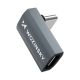 3. Wozinsky WPKF-01 USB-C - USB-C 40Gb/s 240W 8K OTG Angled Adapter - Gray
