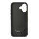 6. Audi Synthetic Leather iPhone 16 6.1" black/black hardcase AU-TPUPCIP16-GT/D2-BK