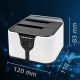 11. QOLTEC DOCKING STATION FOR 2.5" 3.5" HDD/SSD DRIVES | SATA III | USB 3.0 | SUPER SPEED 5GB/S | WITH OFFLINE CLONING FUNCTION