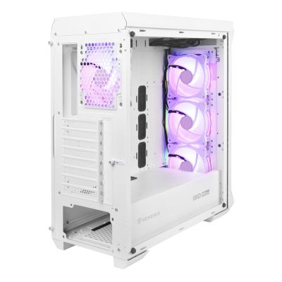 3. GENESIS IRID 505 ARGB WHITE MIDI TOWER CASE NPC-1872