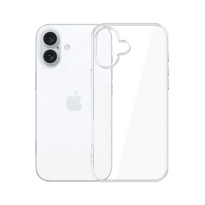 4. 3mk Clear Case Eco for Apple iPhone 16 plus - transparent