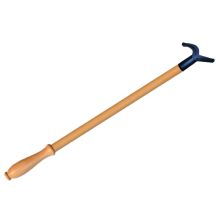 ARREDAMENTI ALFONSO rod for removing hangers - 86 cm, Brown