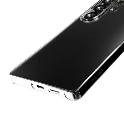 9. Silicone Case Puro 03 Nude for Samsung Galaxy S25 Ultra - Transparent