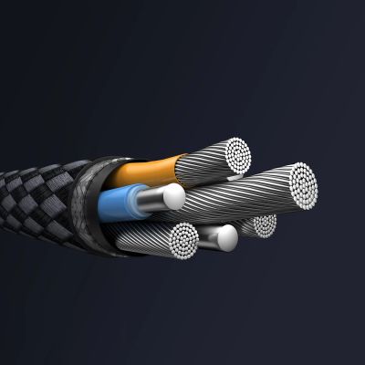 7. Ugreen 2in1 USB-C Cable - 2xUSB-C PD 140W 2m - Black