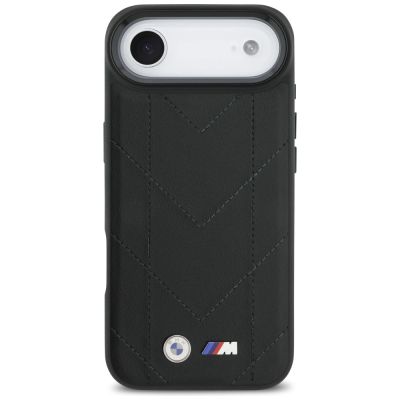 3. BMW M Quilted Logo MagSafe Case for iPhone 17 Air - Black