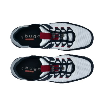 6. Bugatti men's sports shoes 325AFF126950-2041 white/dark blue