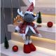 7. DECORATIVE REINDEER ON TELESCOPIC LEGS 45-60CM RED