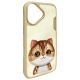 3. Nimmy Big Eyed Pet 2.0 Cat Case for iPhone 16 - Green