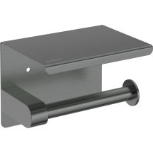 Wall-mounted toilet paper holder - with shelf