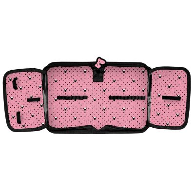 3. PASO x Minnie Mouse black school pencil case without school accessories - DM23VV-P001BW