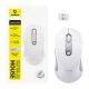 4. Baseus F02 Ergonomic Wireless Mouse USB 2.4GHz - White