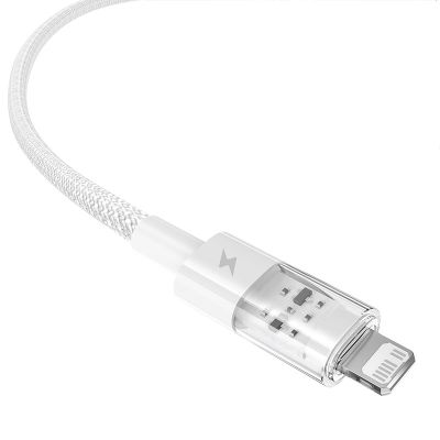 3. Baseus Gem 2.4A 1m Cable (White)
