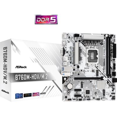11. Asrock B760M-HDV/M.2 motherboard