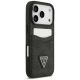 4. Guess 4G Double Card Triangle Case for iPhone 18 Pro / 17 Pro – Black