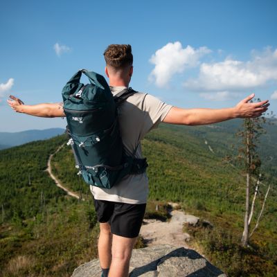 7. NC1938 GREEN KJOLEN TOURIST BACKPACK 40L NILS CAMP