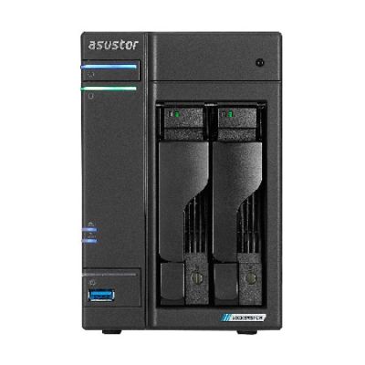 NAS Asustor AS6702T Lockerstor 2 Gen2; Tower; 2x (3.5" SATA HDD/2.5" SSD); Intel Celeron N5105; 4GB DDR4 SODIMM (max. 16GB), 2x 5Gb, 4x M.2 2280 NVMe PCIe 3.0, 2x USB 3.2 Gen 2, 1x HDMI 2.0b