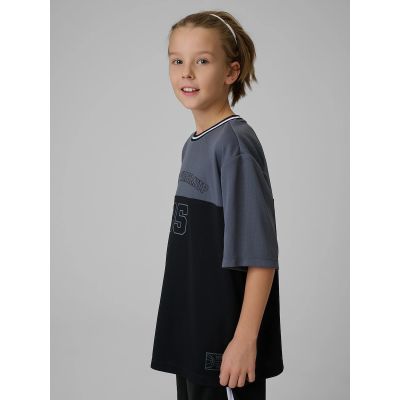 4. Boy's quick-drying sports T-shirt 4F 4FJRSS26TFTSM2392-20S