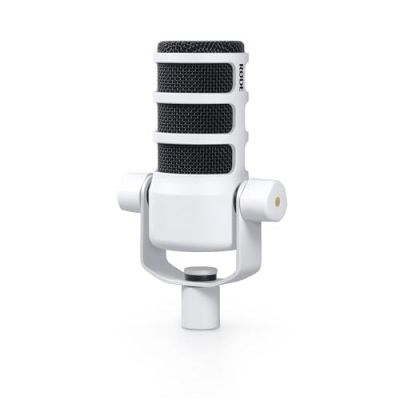 9. RODE PodMic White - Dynamic Podcast Microphone