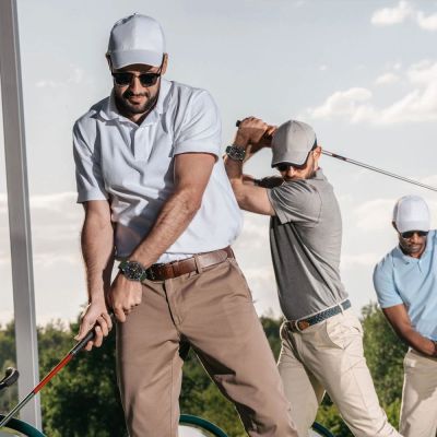 5. Tech-Protect Nylon Stripe Strap for Samsung Galaxy Watch 40/44/46 mm - Green