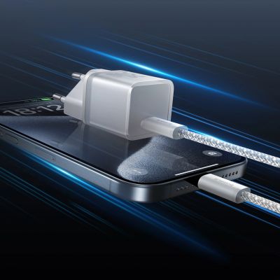 14. Baseus GaN5S 30W EU USB-C Wall Charger - White