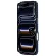 5. Karl Lagerfeld Grained Elongated Logo MagSafe Case for iPhone 17 Pro / 18 Pro - Blue