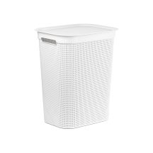 ROTHO Laundry basket 50L BRISEN white