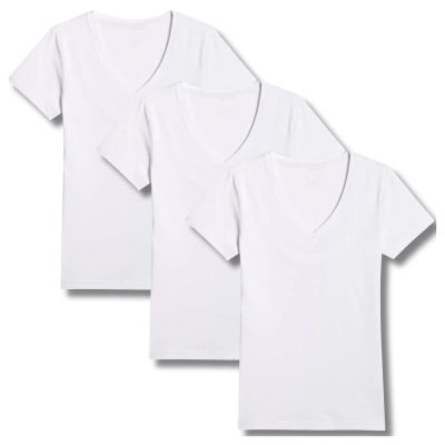 Women's T-shirt (SET OF 3 T-SHIRTS) 4F 4FWMM00TTSHF3307-10S-10S-10S