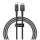 Baseus Unbreakable USB-USB C Cable 100m 1m (Black)