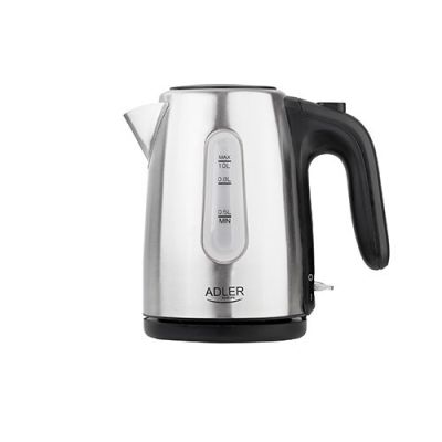 Adler AD 1273 electric kettle (1200W 1l; silver)