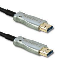 Qoltec 50472 HDMI Cable 20m HDMI Type A (Standard) Black, Silver