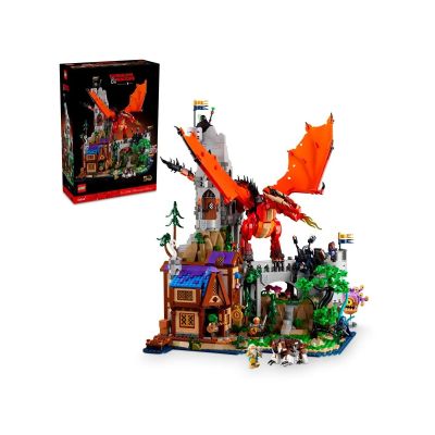 7. LEGO IDEAS 21348 Dungeons & Dragons: Tale of the Red Dragon