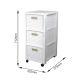 4. ROTHO Large bookcase with 3 drawers COUNTRY white