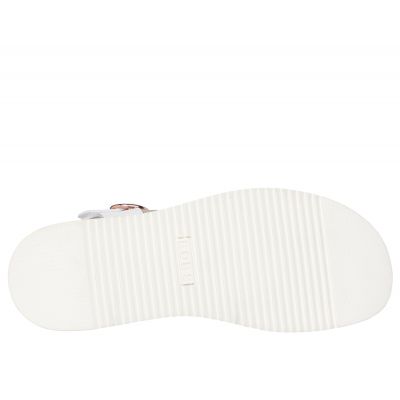 7. Skechers Bobs Desert Kiss Low sandals - Peak Rank W 114709-WHT