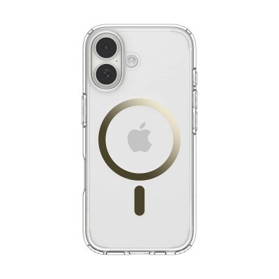 9. Spigen Ultra Hybrid MagSafe Case for iPhone 17 - Transparent Gold