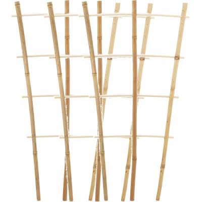 5. PROGARDEN BAMBOO PLANT SUPPORT LADDER 45 CM 3 PCS
