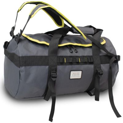 3. FITNESS/TRAVEL BAG A3051 GRAPHITE-BLACK-GREEN SEMI LINE