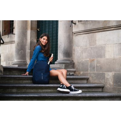 19. XD DESIGN ANTI-THEFT BACKPACK BOBBY SOFT NAVY BLUE P/N: P705.795