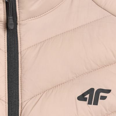 6. Women's vest 4F F347 beige 4FWSS26TVJAF347 83S