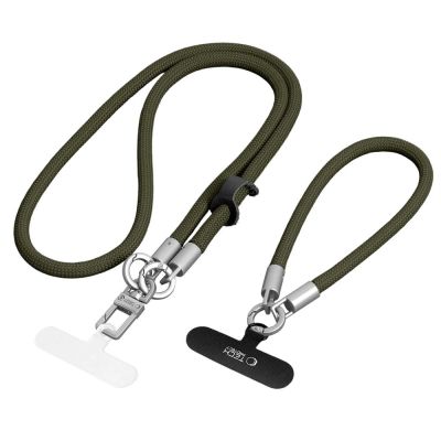 Tech-Protect C10S Rope Phone Lanyard - Green
